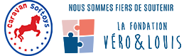 Logo Caravan et la Fondation Louis & Véro